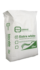 Pro-smesi Extra White, 25 кг, Белый плиточный клей 