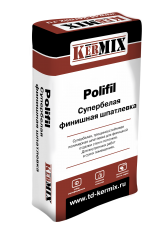 Kermix Polifil 9055, 20 кг, шпаклевка полимерная cупер-белая