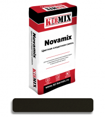 Kermix Novamix, 50 кг, цветная кладочная смесь черная