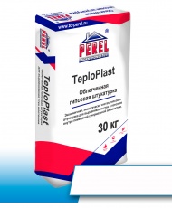 Perel TeploPlast 0529 30 кг, штукатурка гипсовая белая