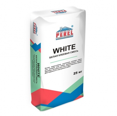 Perel Premium White, 25 кг, Белый плиточный клей