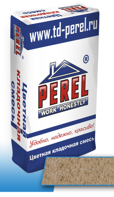 Perel VL 0225, 25-50 кг, кремово-бежевый кладочный раствор для кирпича ручной формовки