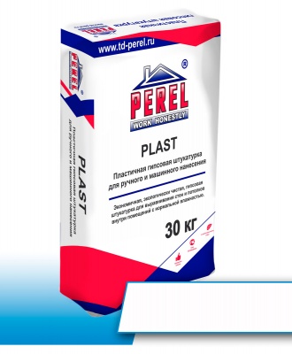Perel Plast 0527 30 кг, штукатурка гипсовая белая